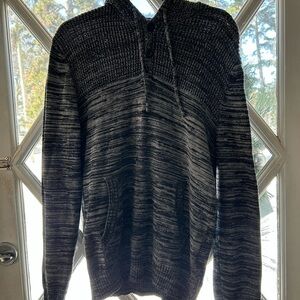 Men's Charcoal Knit Sweater